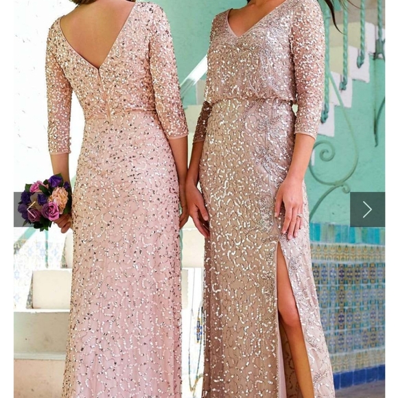 Adrianna Papell Dresses & Skirts - Adrianna Papell Gorgeous Sequin gown